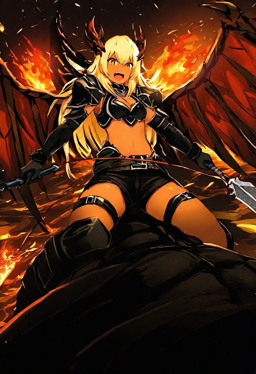 japanese light novel illustration style,  dramatic stage lighting,  bold shadow shapes on Tensor.Art