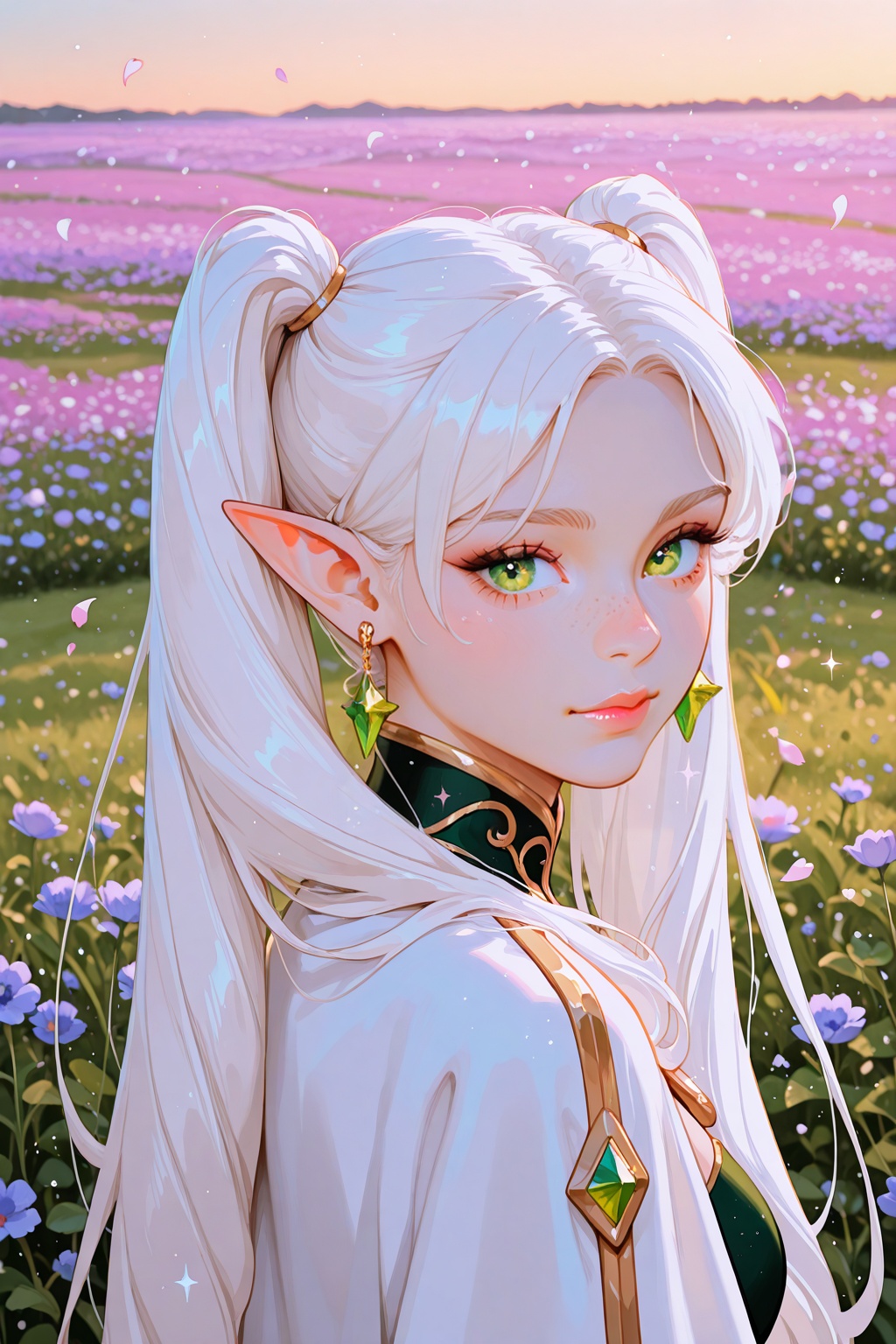 1girl,  elf,  pointy ears on Tensor.Art
