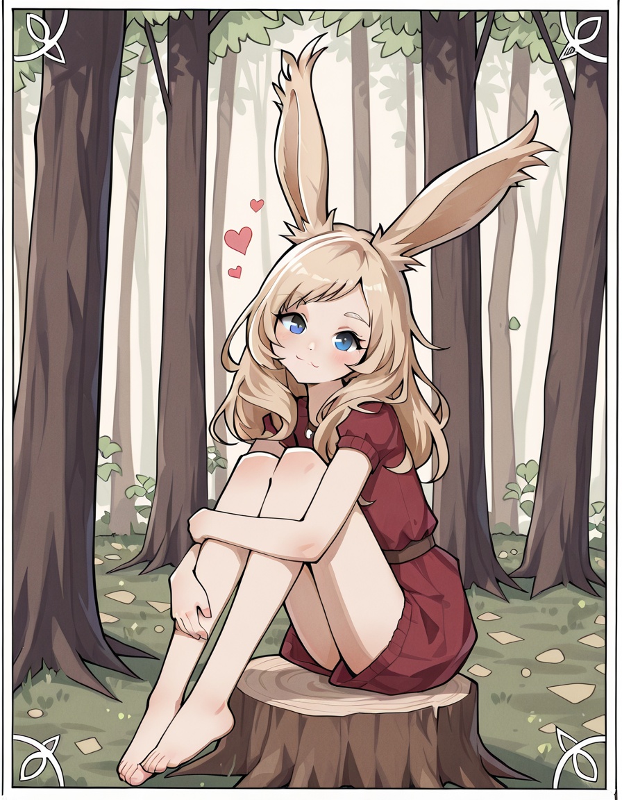 astyle1girl,  viera,  hugging knees on Tensor.Art
