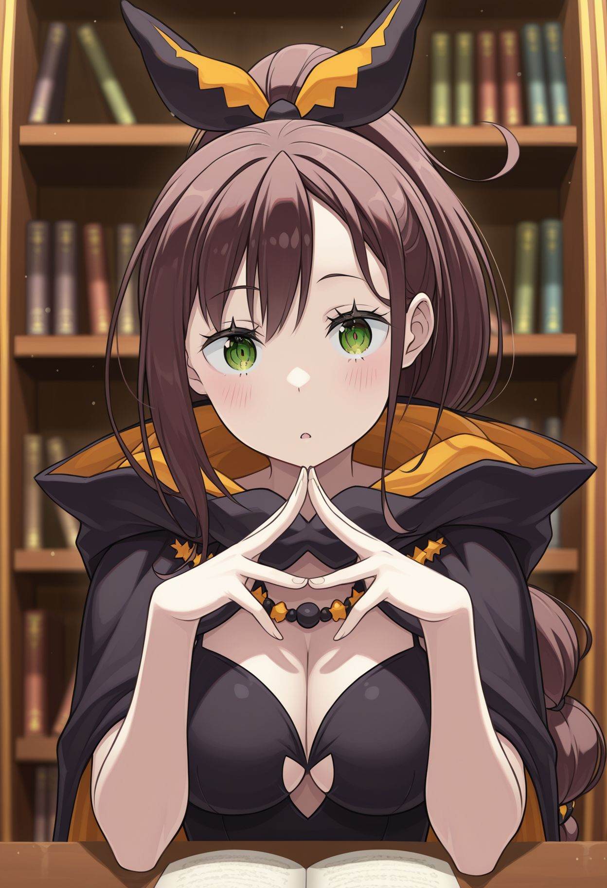 shaula_(re:zero),  1girl,  green eyes on Tensor.Art