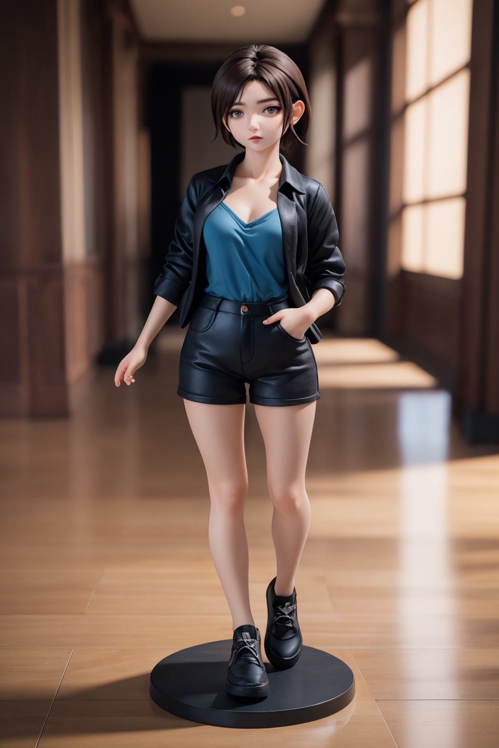 (best quality:1.4),(masterpiece:1.4),(photorealistic:1.4),(Realistic:1.2),(ultra high res, raw photo:1.4),(hdr, hyperdetailed:1.2),(8K:1.2),cinematic photo 1girl,(chibi:1.1),full body