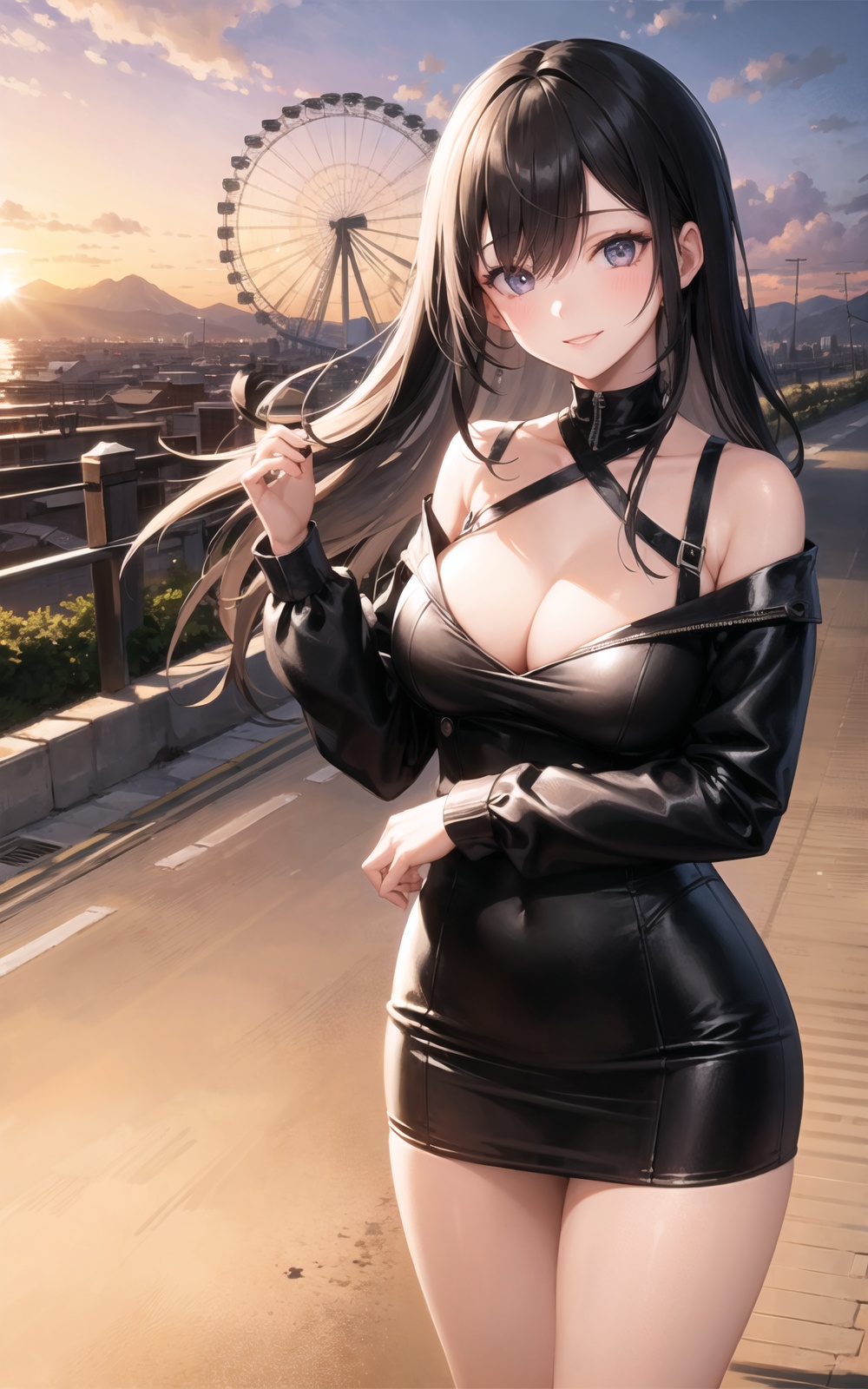 1girl,  breasts,  thighs on Tensor.Art