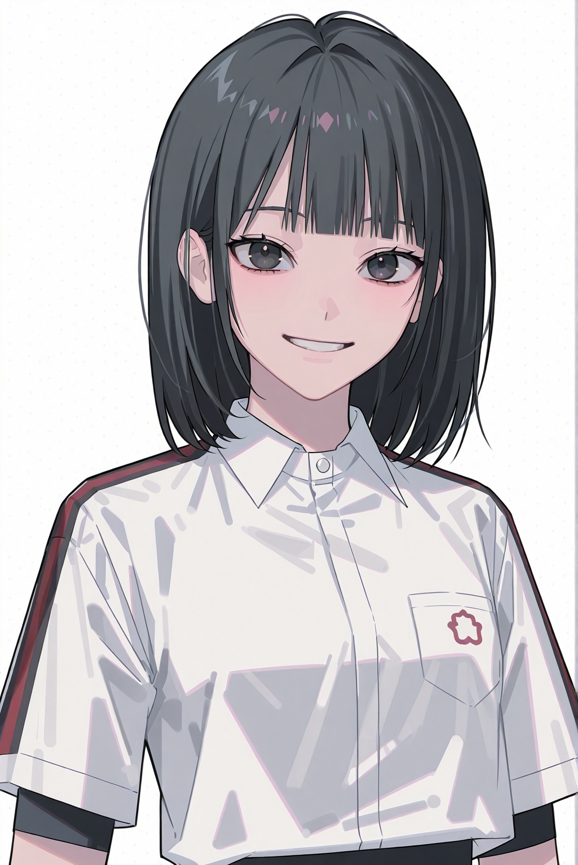 white shirt,  collared shirt,  school uniform on Tensor.Art