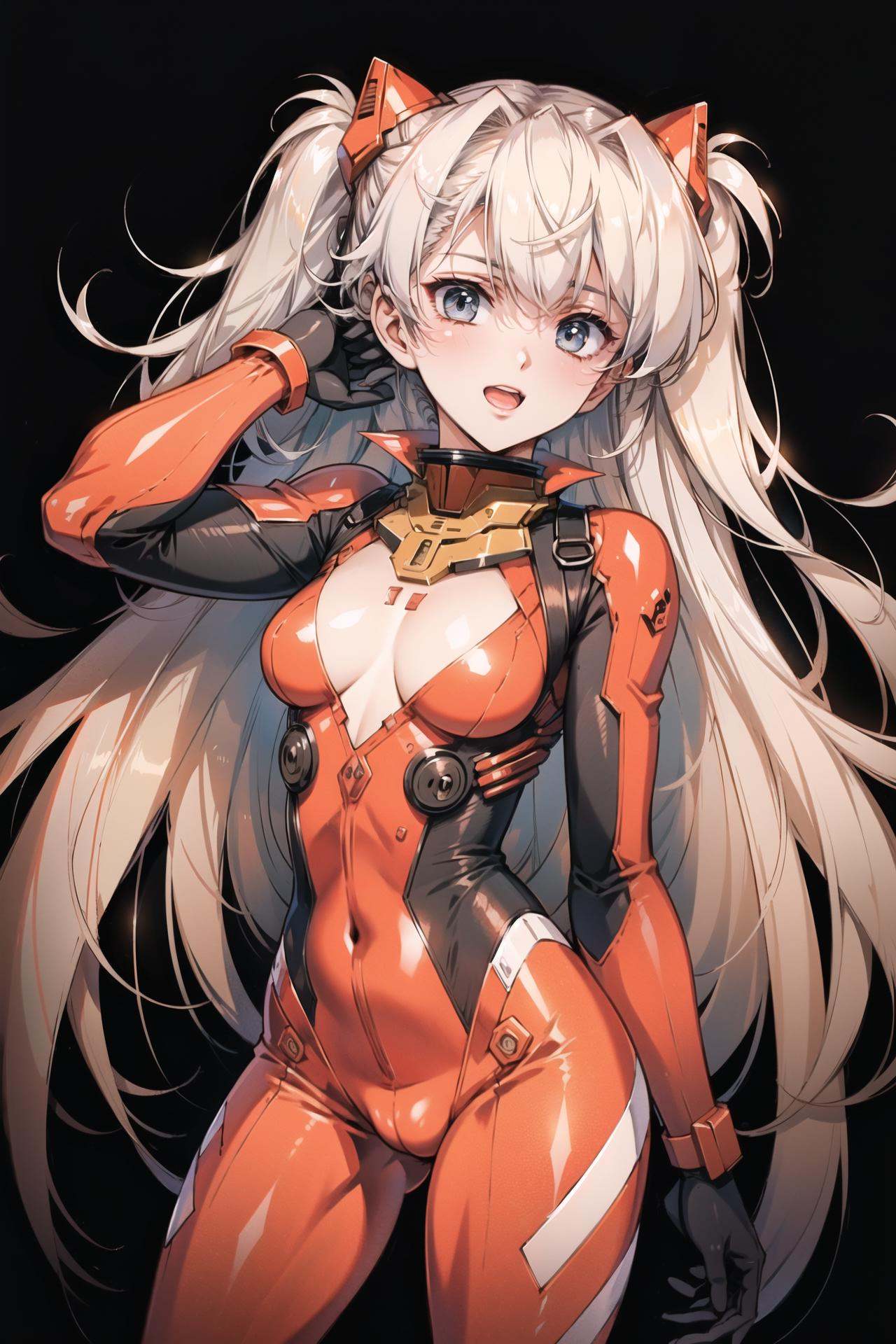 1girl,  long hair,  plugsuit on Tensor.Art