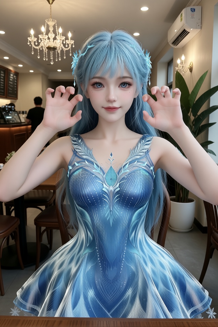 冰天雪女_少女_K2 by 曦 on Tensor.Art