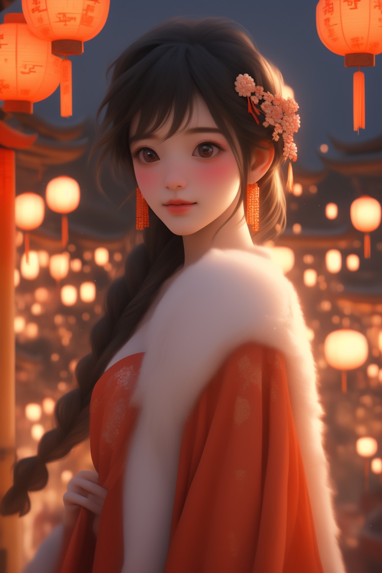 新春插画 by ys on Tensor.Art