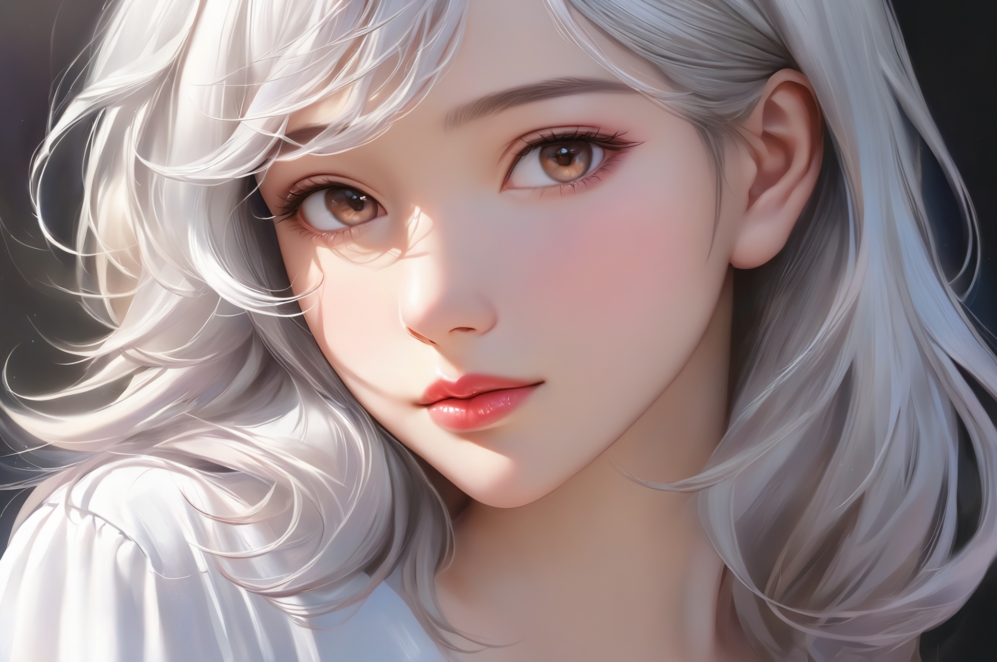 1girl,  lips,  realistic on Tensor.Art