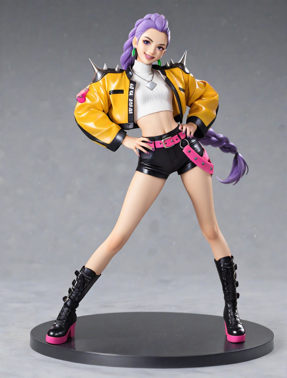 1girl,  solo,  rumi_\(kpop_demon_hunters\) on Tensor.Art