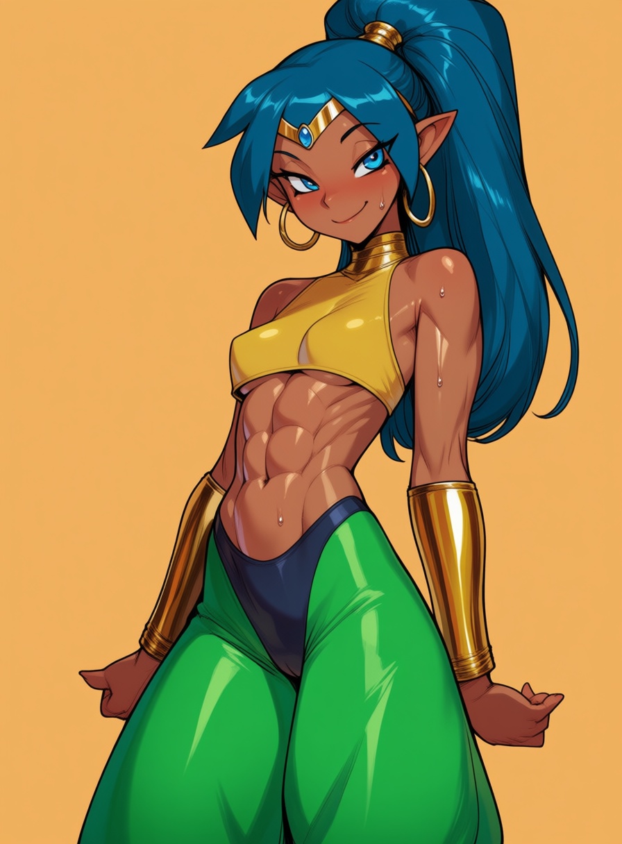 Fred_Perry_Older_Style,  1girl ,  shantae on Tensor.Art