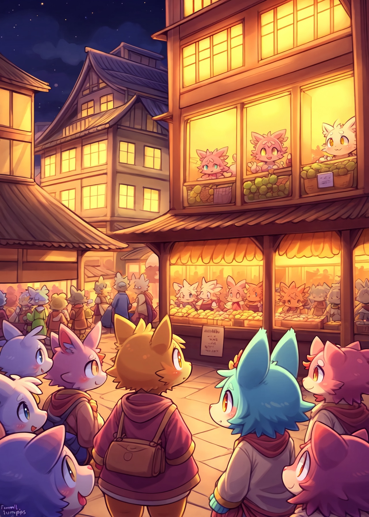 by Kyoto Animation,  by Frumples,  puzzle and dragons on Tensor.Art