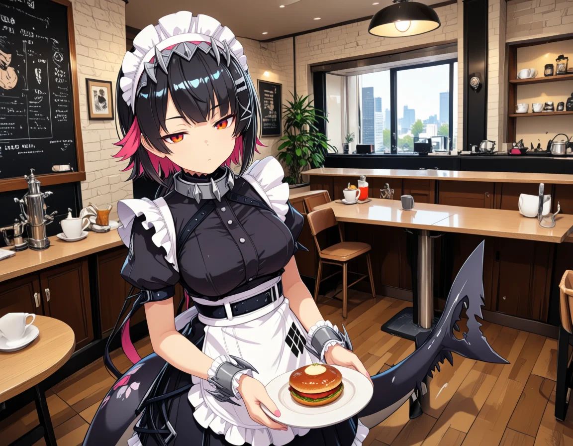 1girl,  ellen joe,  maid on Tensor.Art