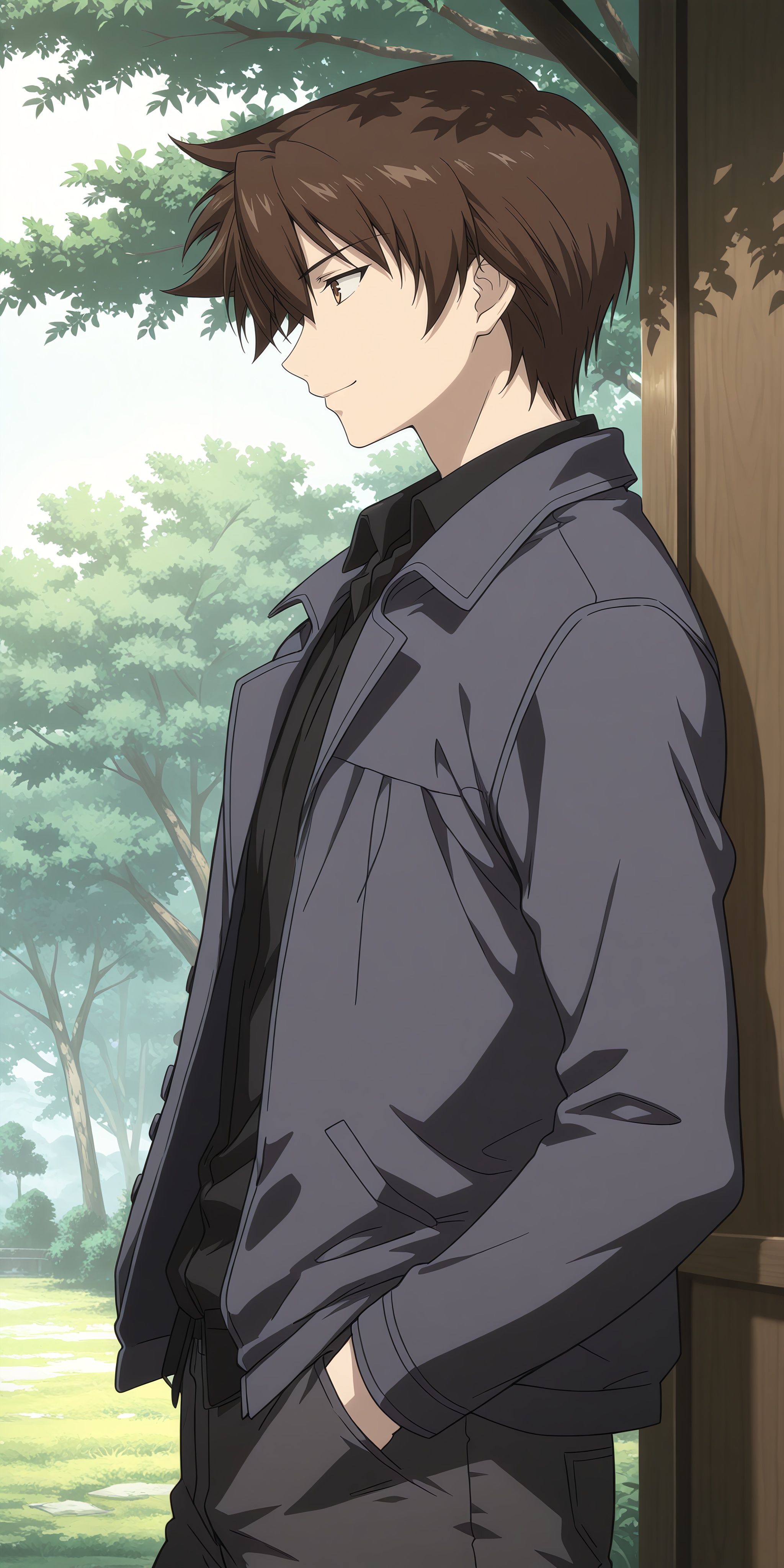 yagami_kazuma-kns,  1boy,  brown hair on Tensor.Art