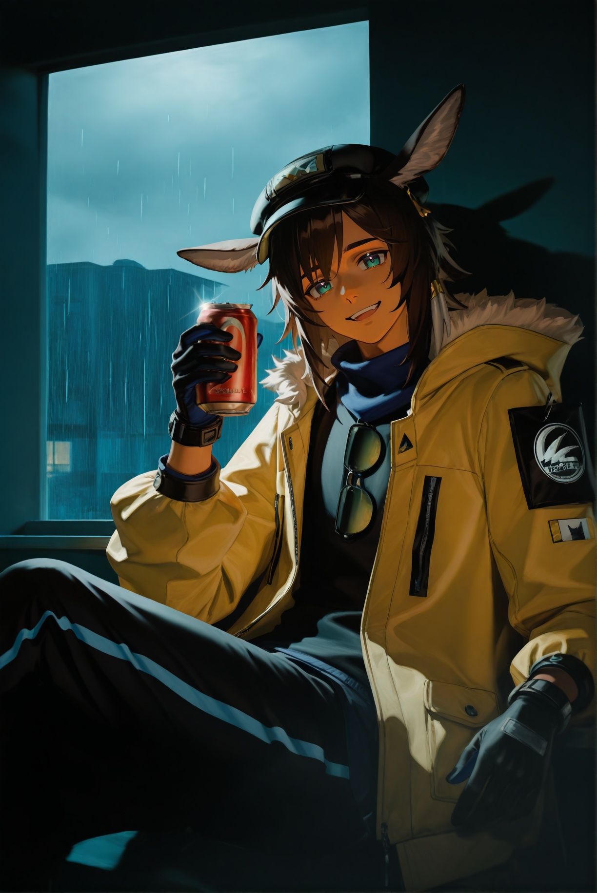 1boy,  solo,  courier nr on Tensor.Art
