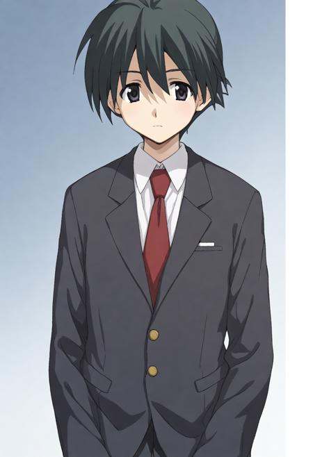 itou makoto,  school uniform,  BREAK score_9 on Tensor.Art