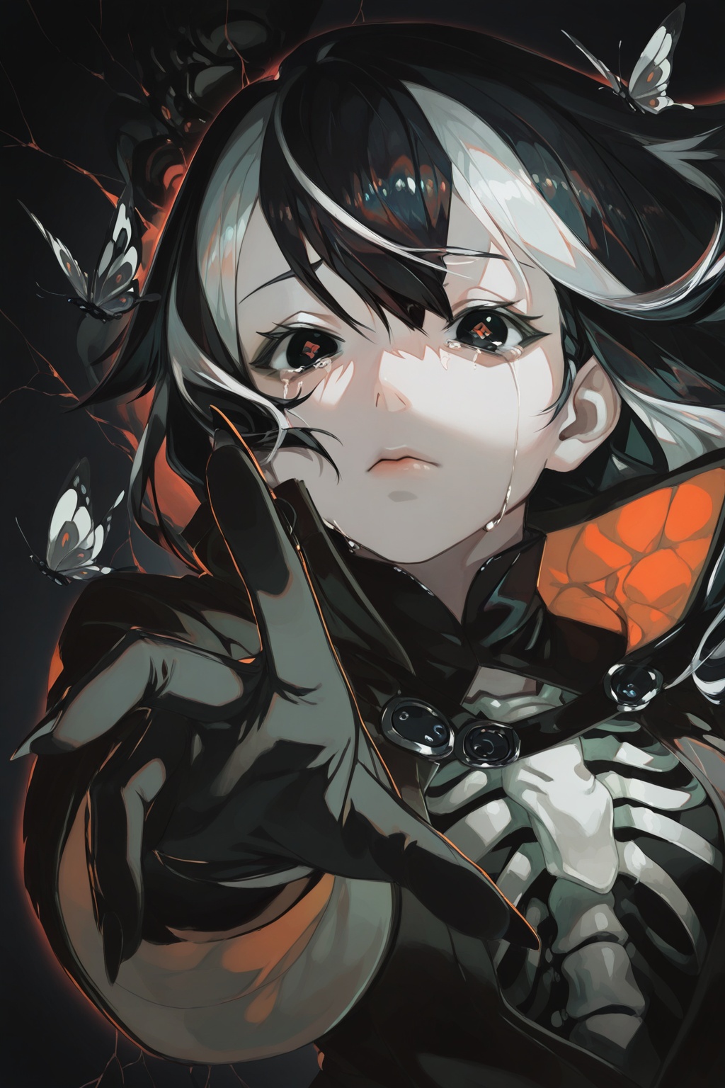 m7re,  skeleton,  1girl on Tensor.Art