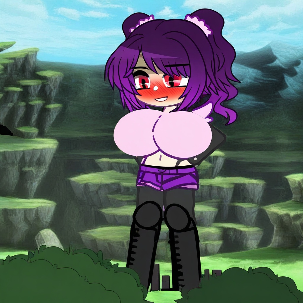 City,  Giantess,  Gacha Club on Tensor.Art