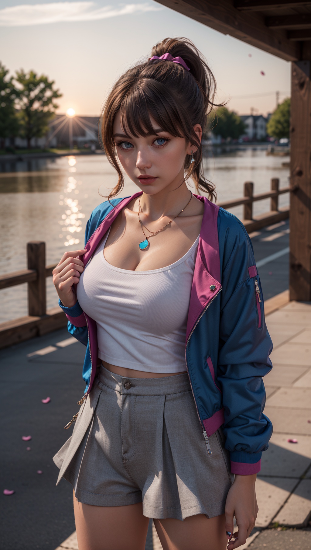 3d,  3d background,  1girl on Tensor.Art
