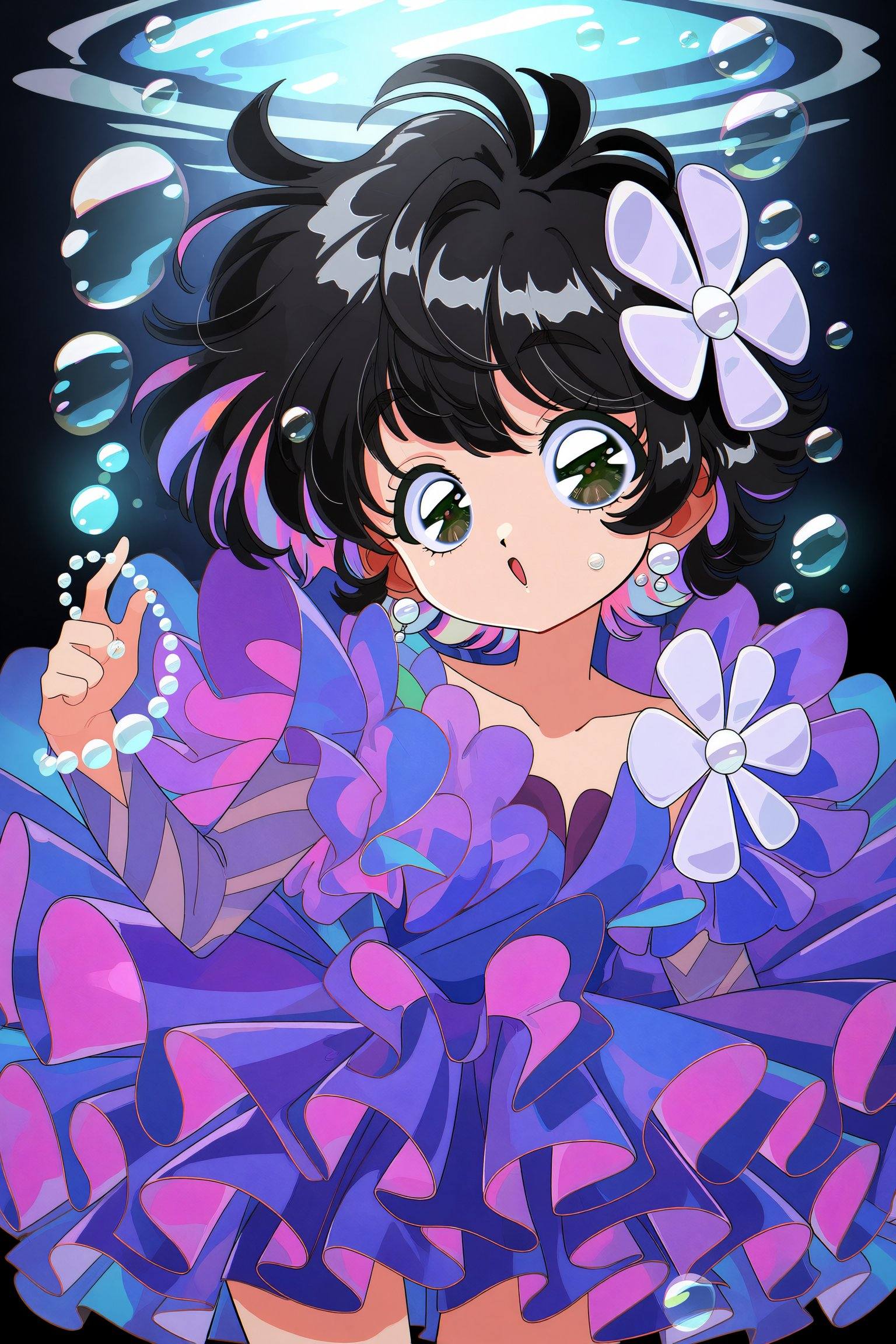 hrn_yc Style,  1girl,  solo on Tensor.Art
