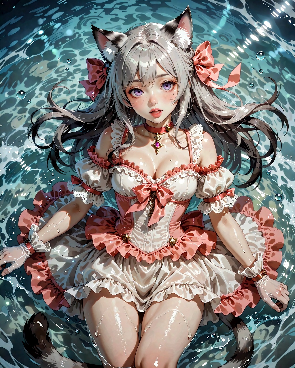 Anime-style illustration featuring a young female character with East Asian ethnic appearance,  aged 16 years old,  depict...