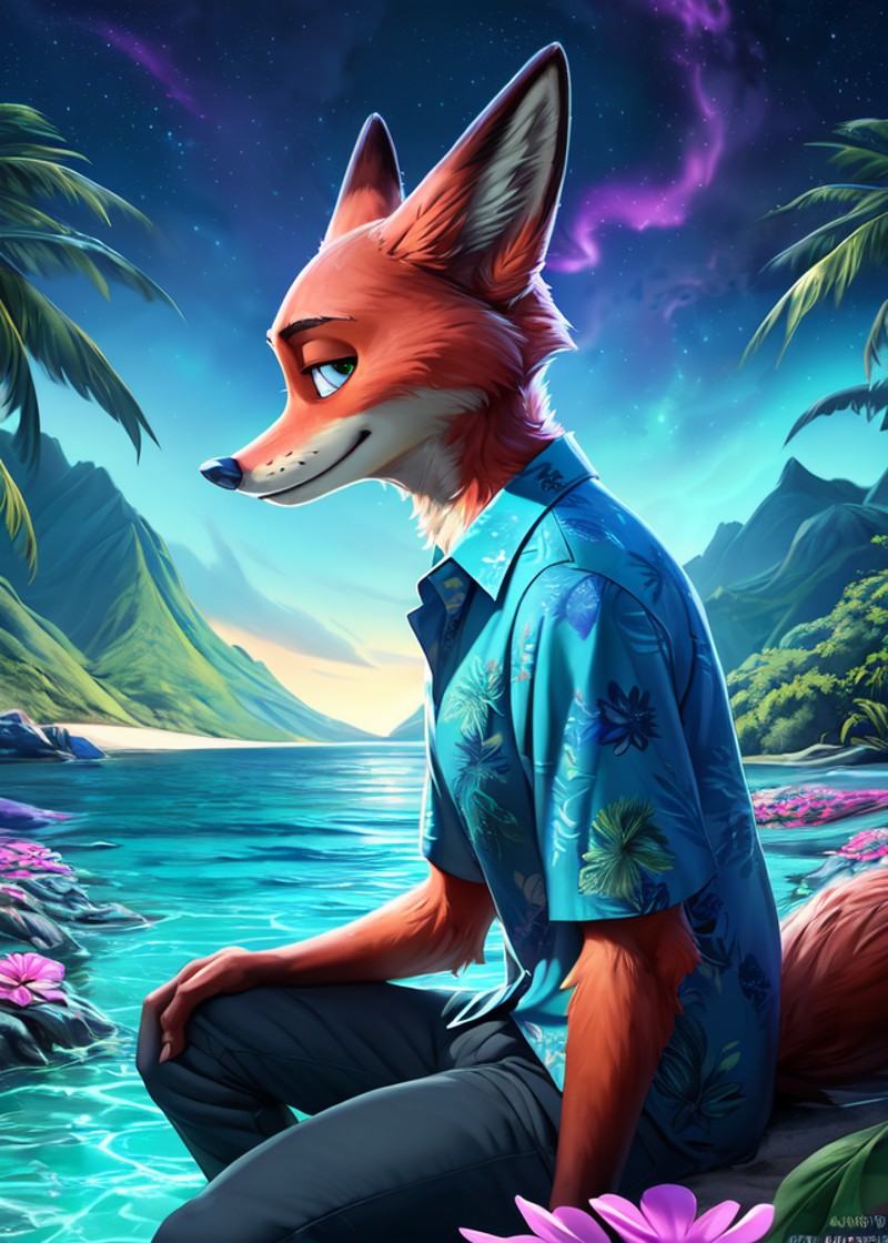 (by Homogenousrule,  by Wildering,  by Foxovh on Tensor.Art