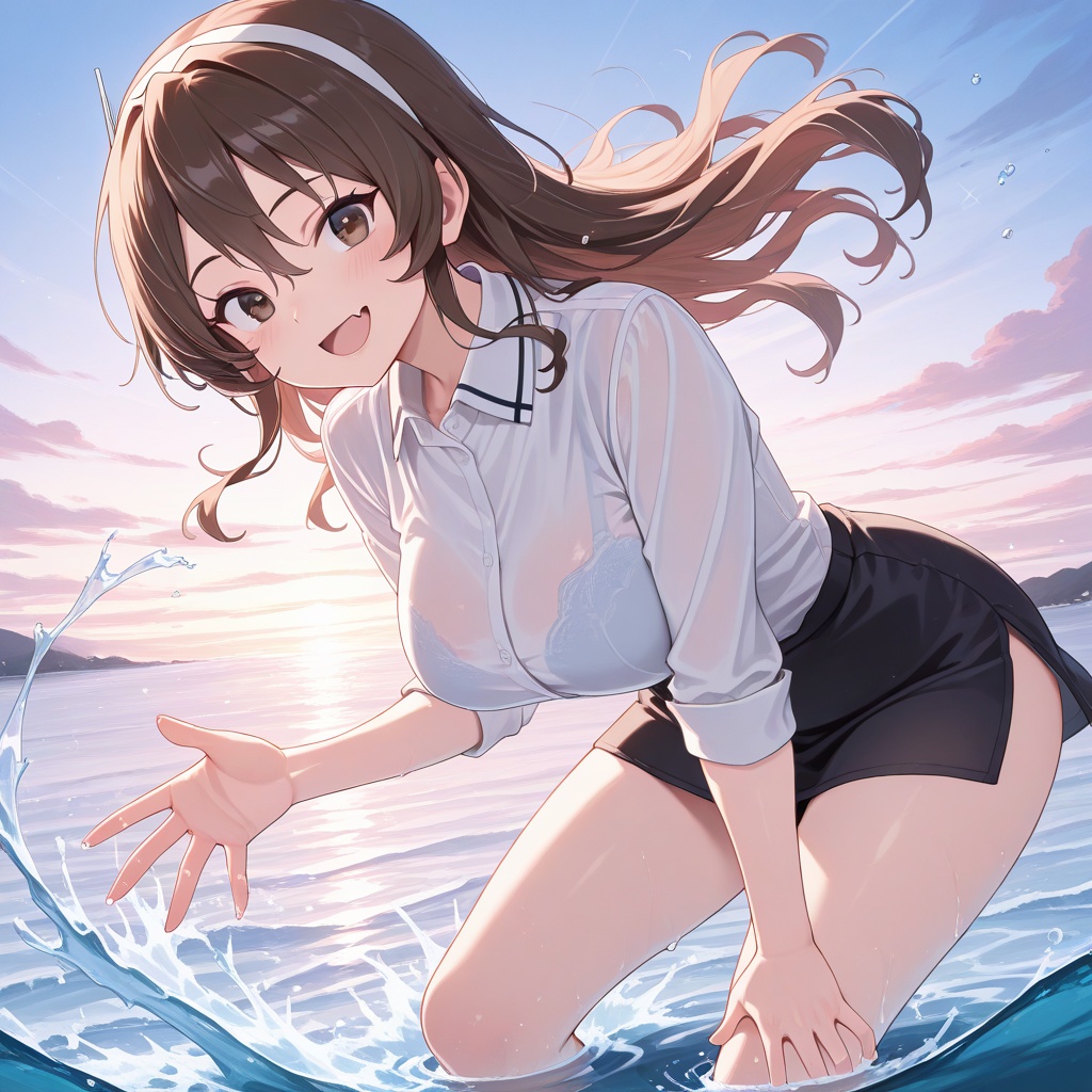 tented_shirt,  1girl,  solo on Tensor.Art