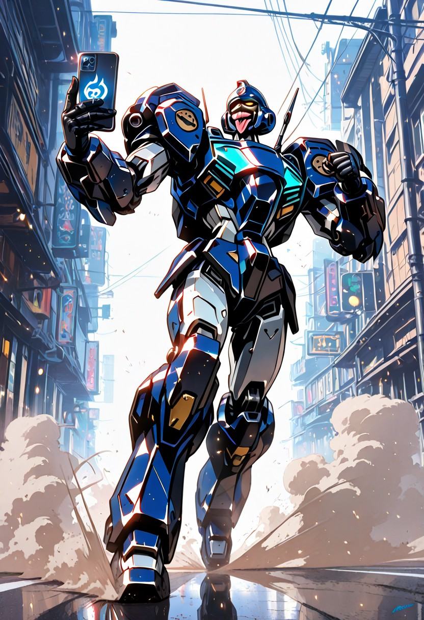 MechaArtworkStyle,  1boy,  mecha on Tensor.Art