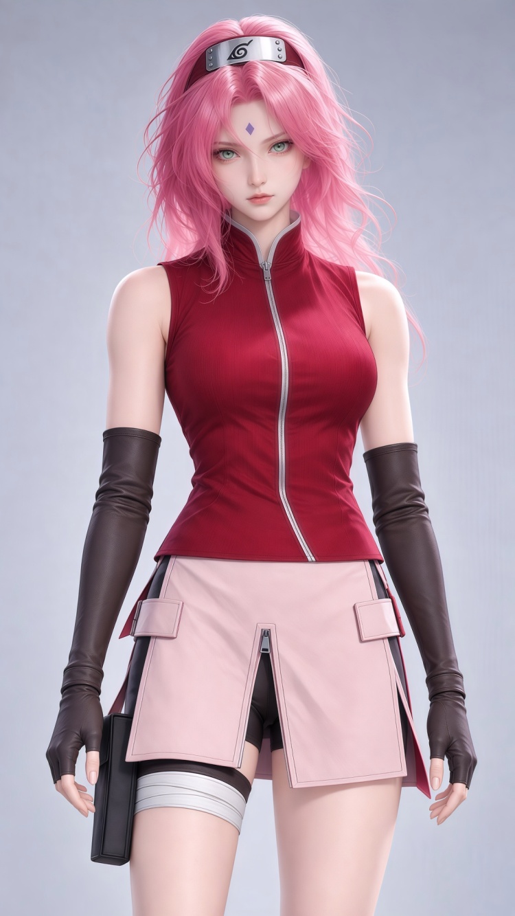 火影忍者-小樱-3D版 by 芋头与鱼头 on Tensor.Art