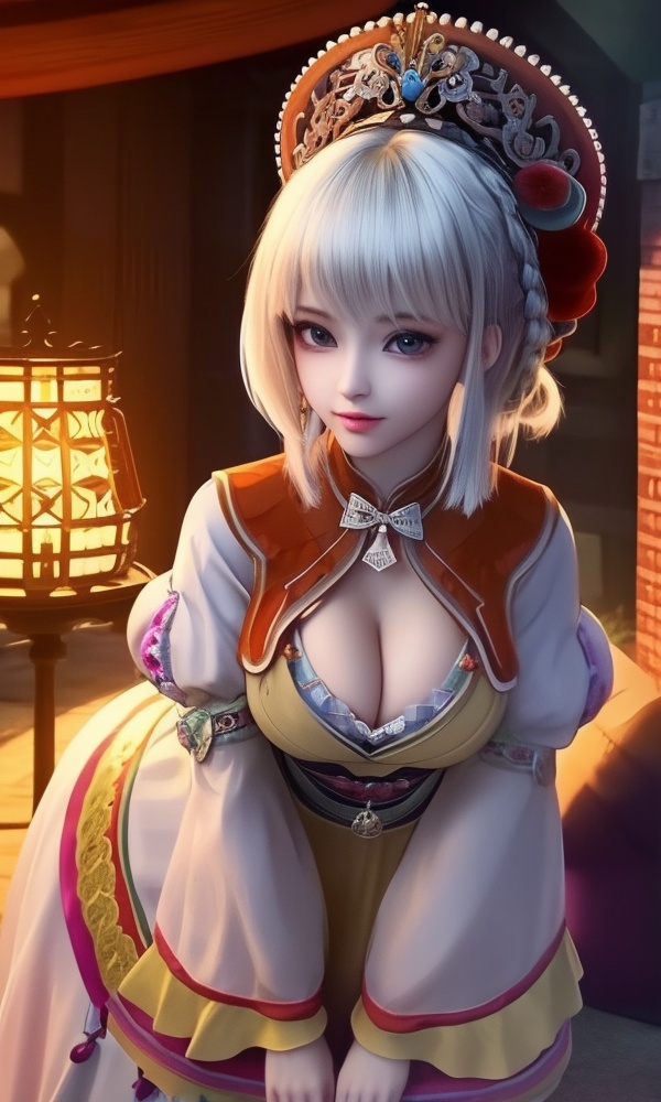 (,1girl, ,best quality, ),looking at viewer, <lora:433-DA-少年歌行-小白:0.8> ,, ,,anime,(masterpiece, top quality, best quality, official art, beautiful and aesthetic:1.2), (1girl)	, , (cleavage),extreme detailed,(fractal art:1.3),colorful, flowers ,highest detailed,()    (cleavage), (),