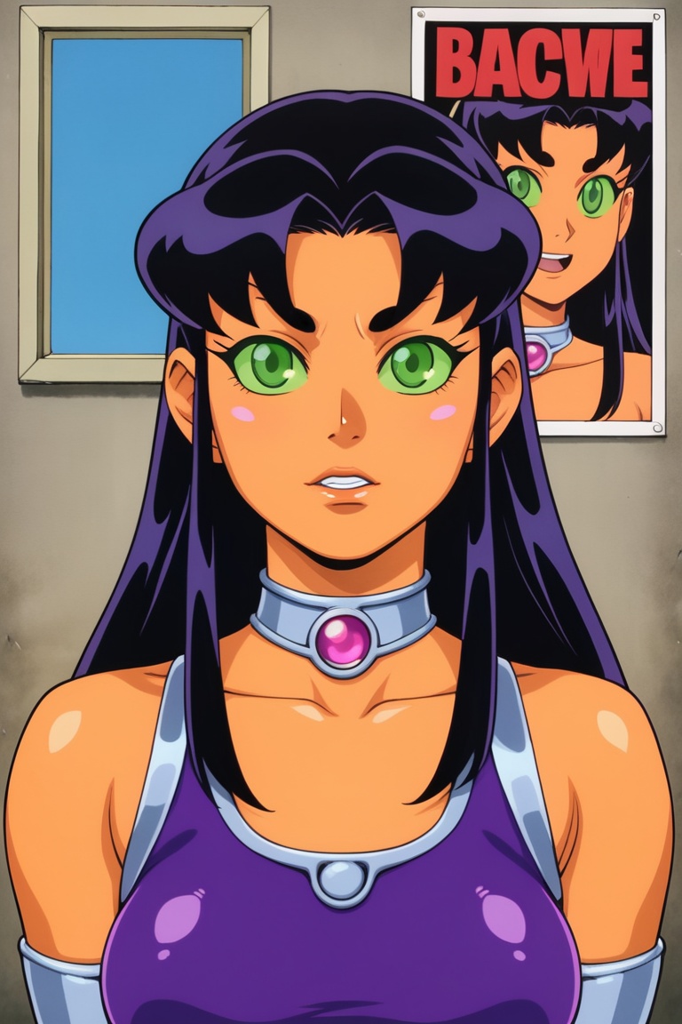 1 girl,  Blackfire,  half body portrait on Tensor.Art