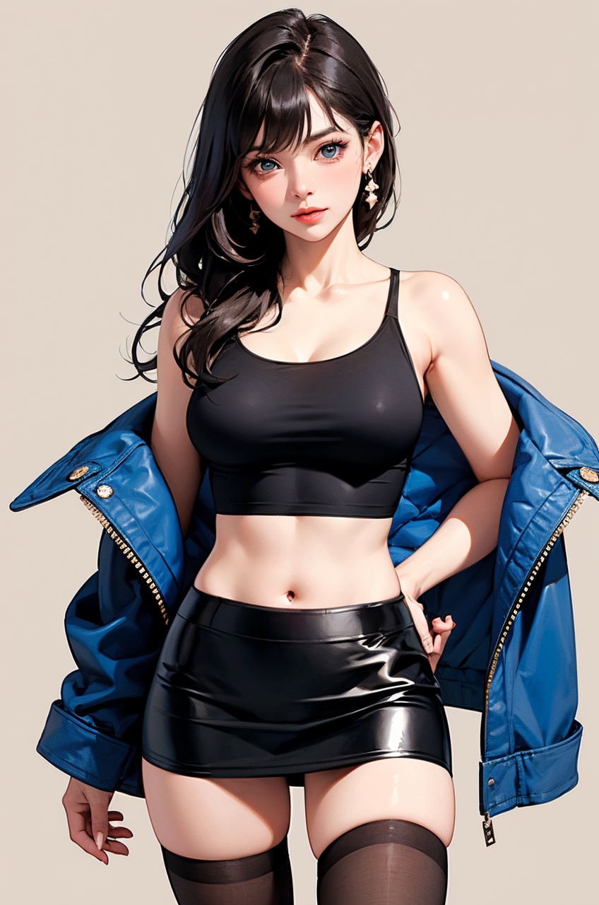 1girl,  solo,  breasts on Tensor.Art