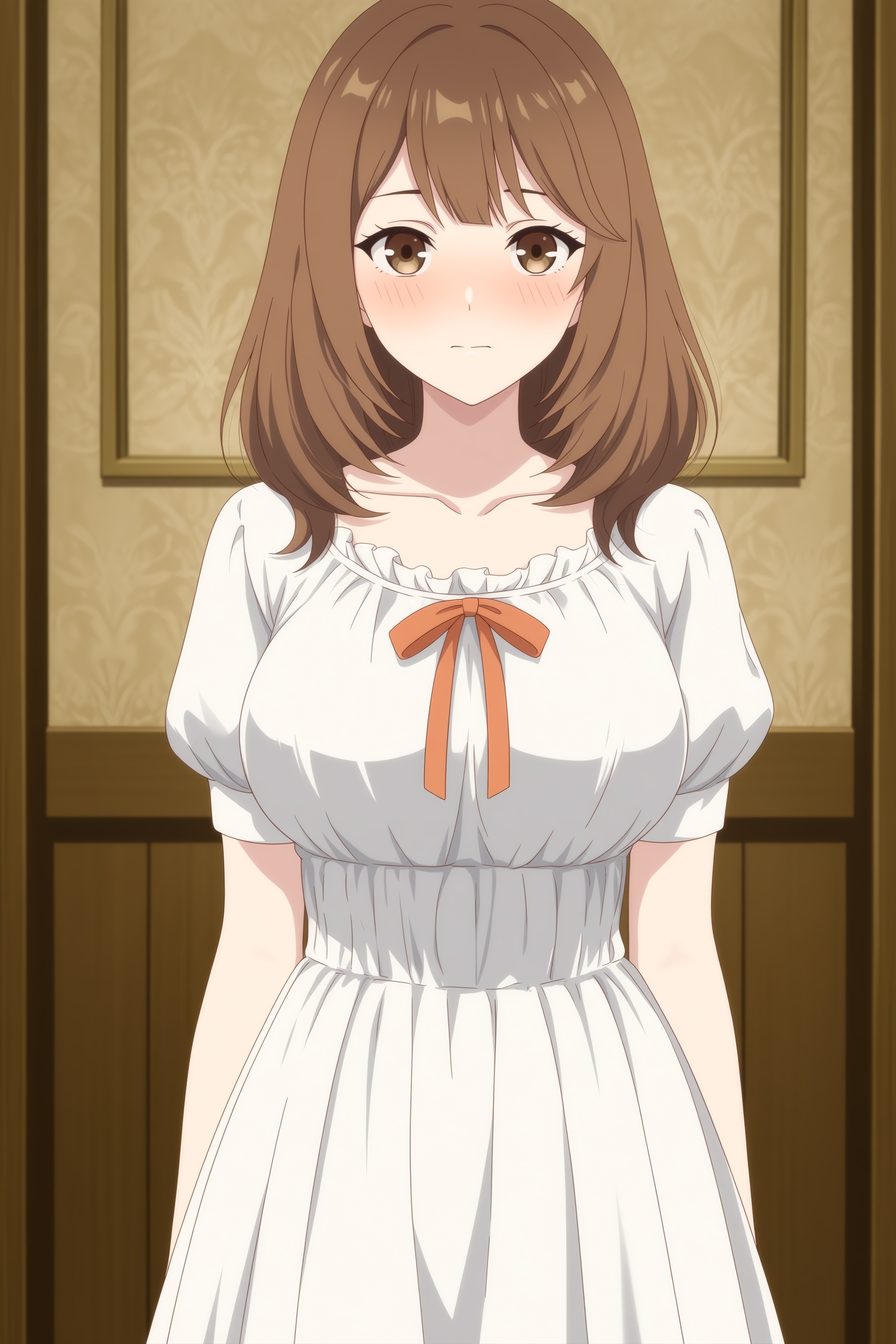 kyouka-igarashi-rearguard,  nightwearoutfit,  brown hair on Tensor.Art
