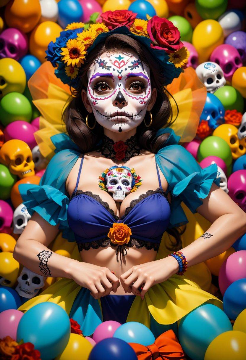 day of the dead on Tensor.Art