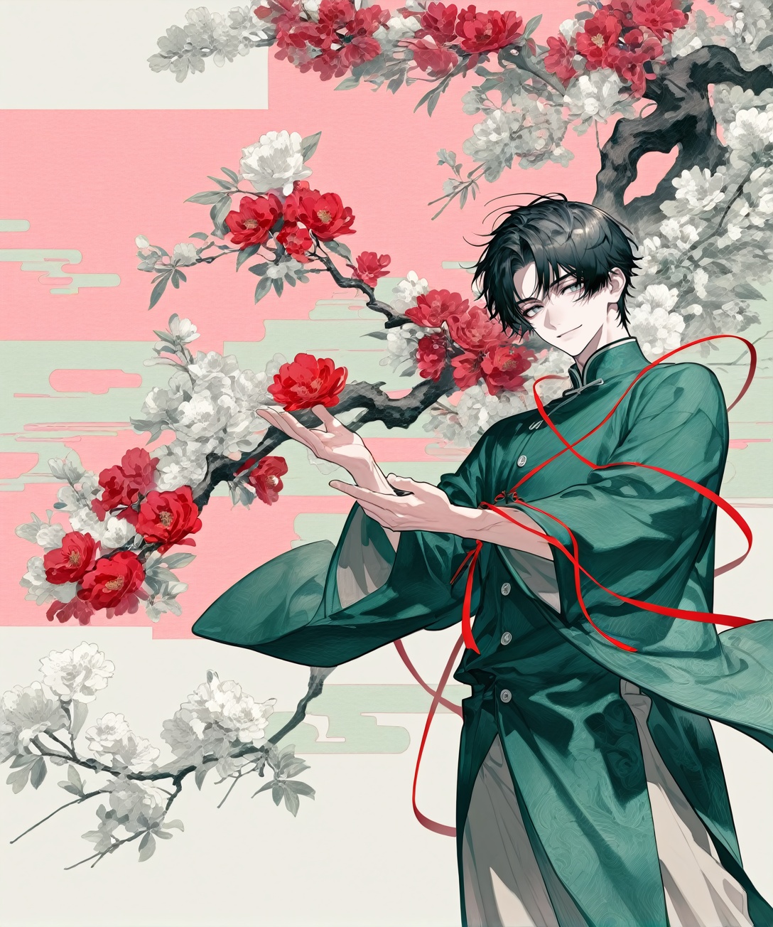 A male,  solo,  boy on Tensor.Art