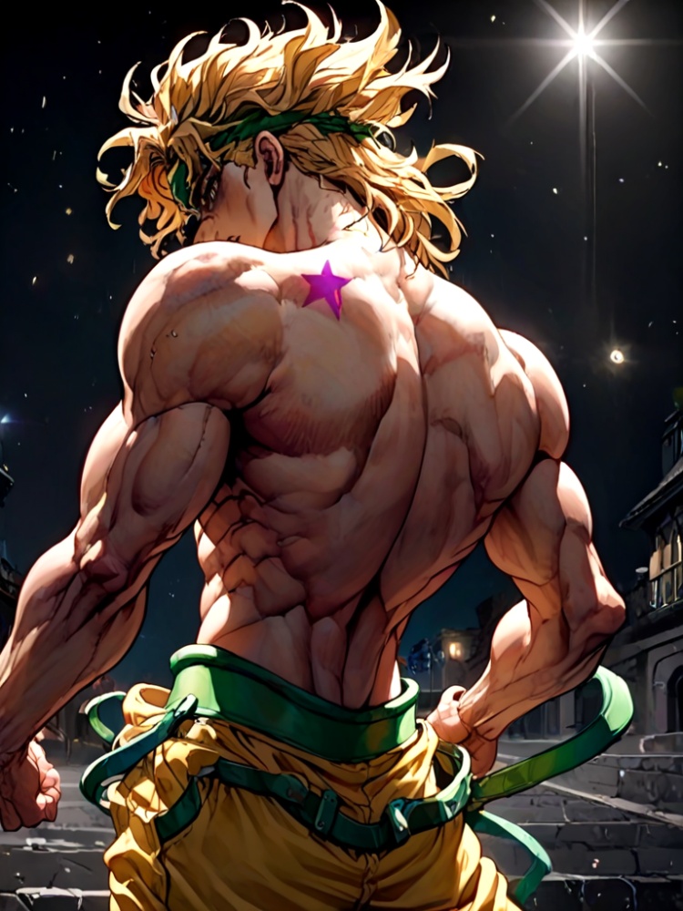 dio and his star birthmark by 鬼畫符 on Tensor.Art