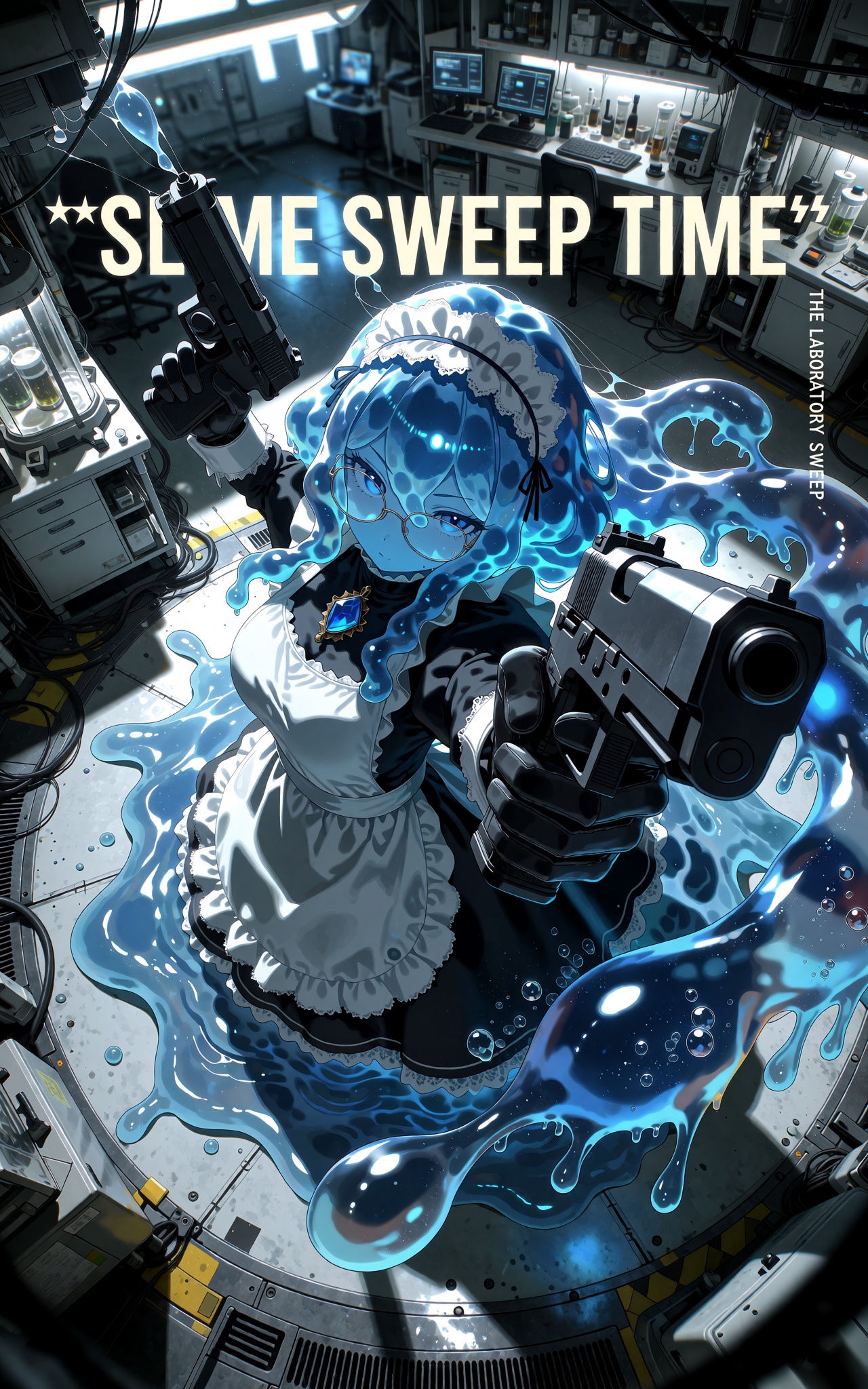 masterpiece,  very aesthetic,  slime girl on Tensor.Art