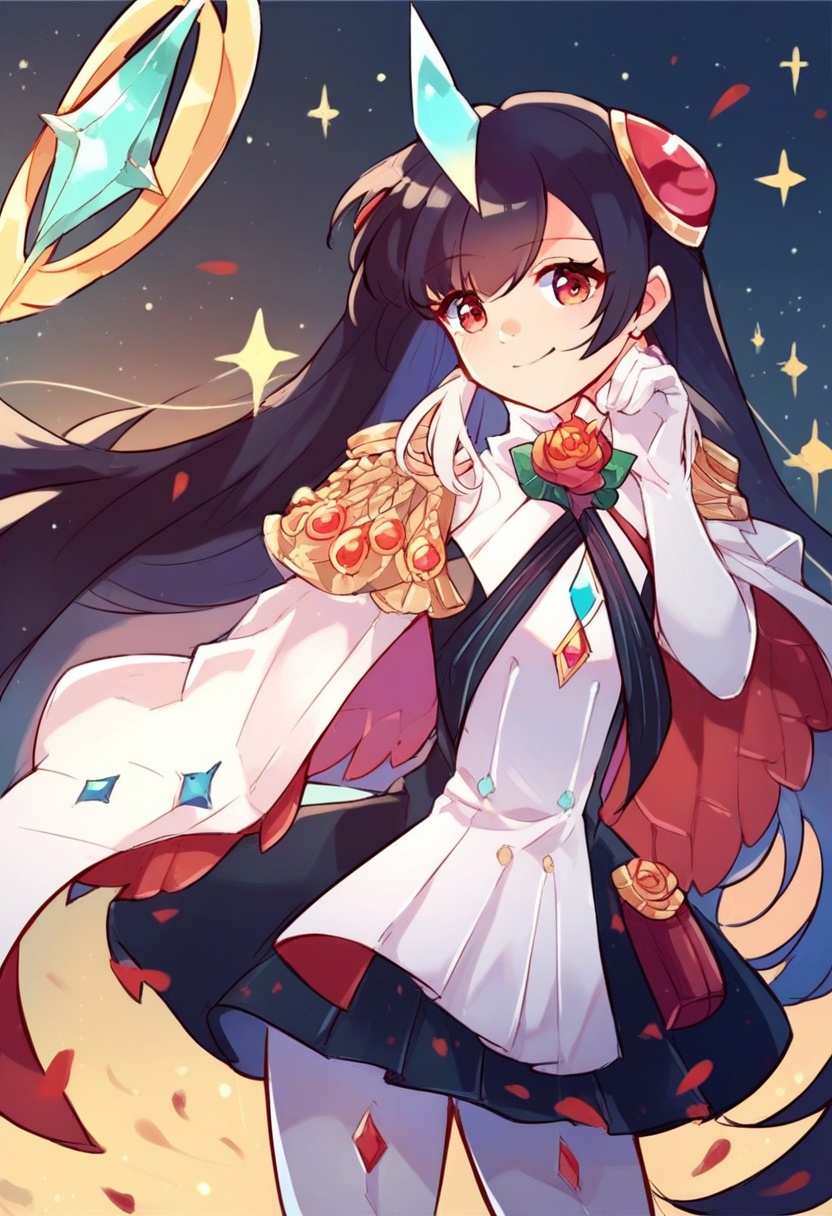 e7 ruele regular version,  anime style,  score_9 on Tensor.Art