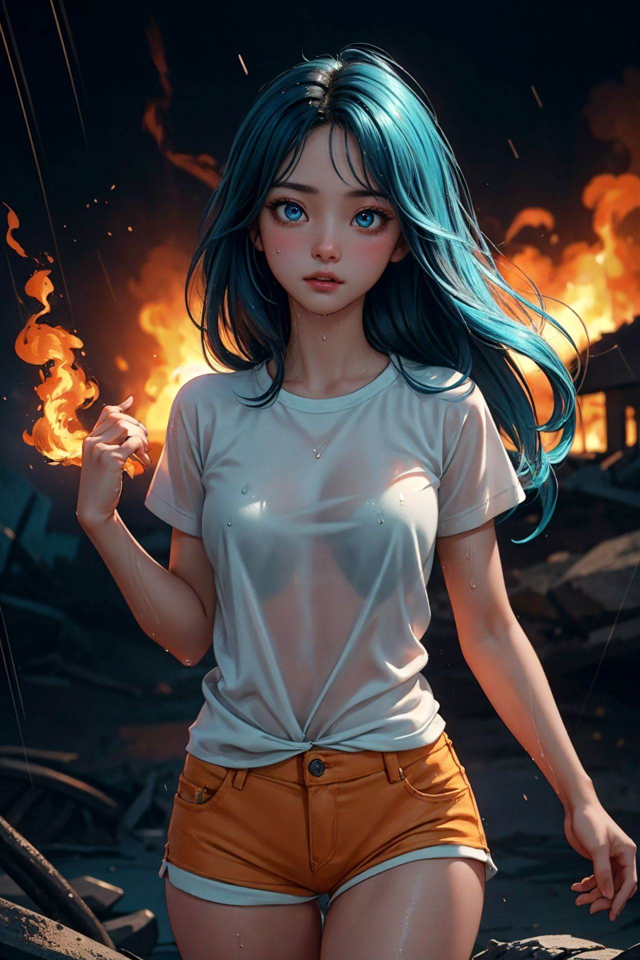 1girl,  masterpiece,  perfect body and face on Tensor.Art