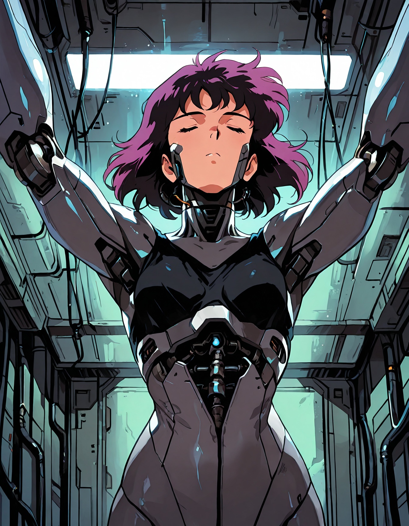 1girl,  solo,  android on Tensor.Art