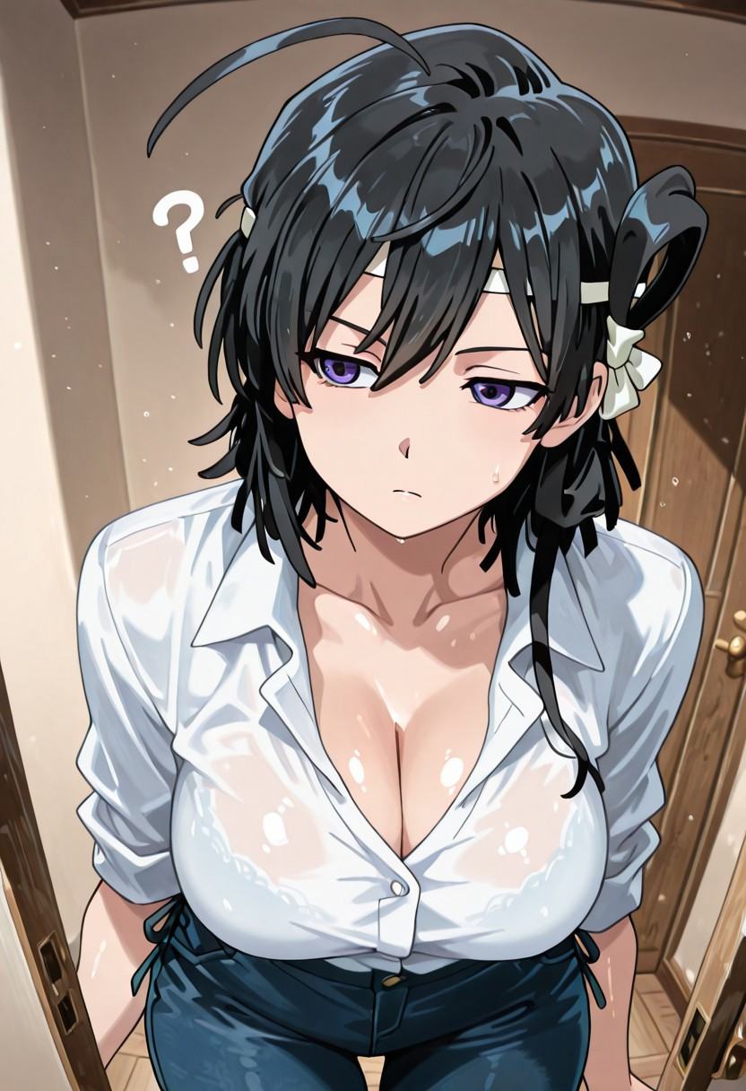 magtotoazza ,  1girl ,  black hair on Tensor.Art