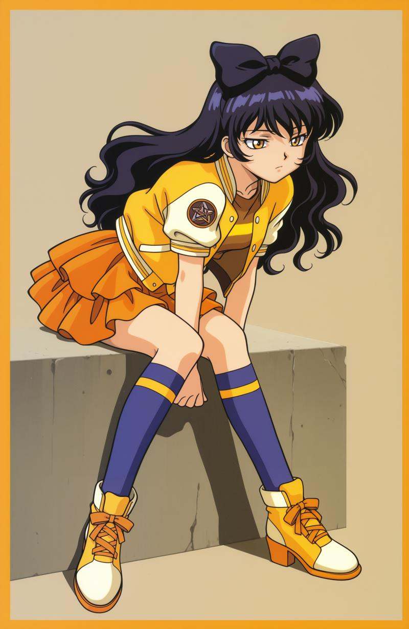 takahashi kumiko,  1990s \(style\),  border on Tensor.Art