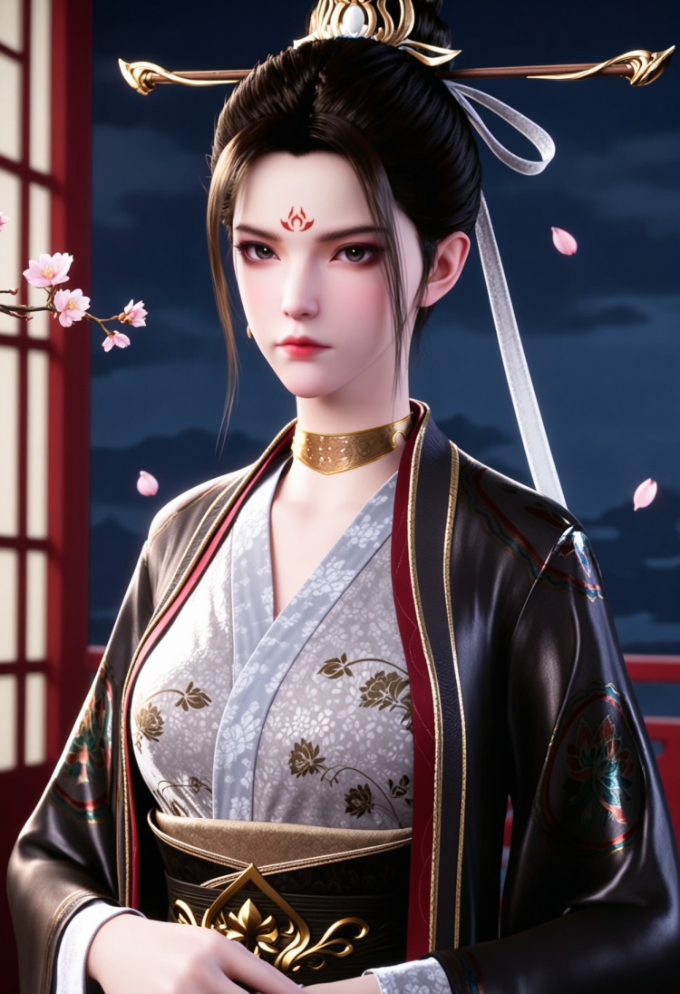莫雨-国漫-Illustrious光辉 by 云落 on Tensor.Art