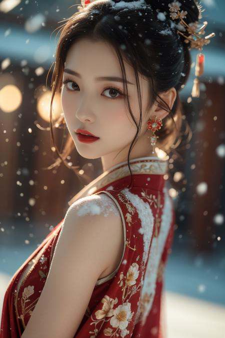 Warm Snow,  1girl,  solo on Tensor.Art