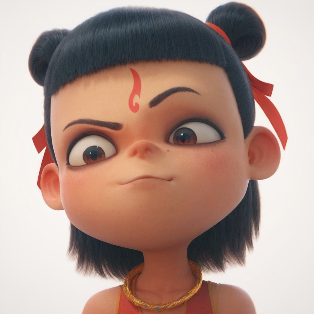 score_9,score_8_up,score_7_up,nezha,<lora:nezha_pony_lora-000006:0.8>,