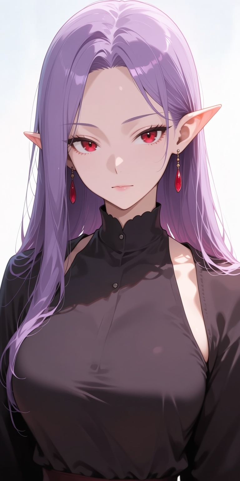 1girl,  red eyes,  solo on Tensor.Art