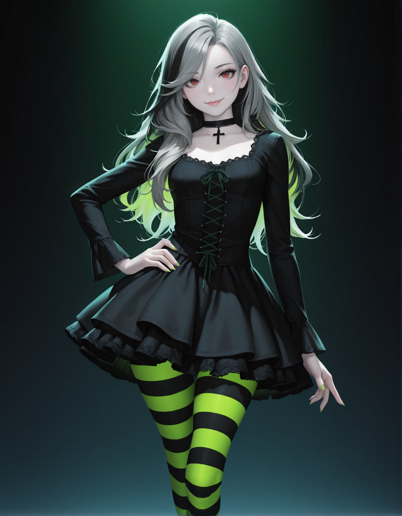 IllusP0s,  1girl,  solo on Tensor.Art