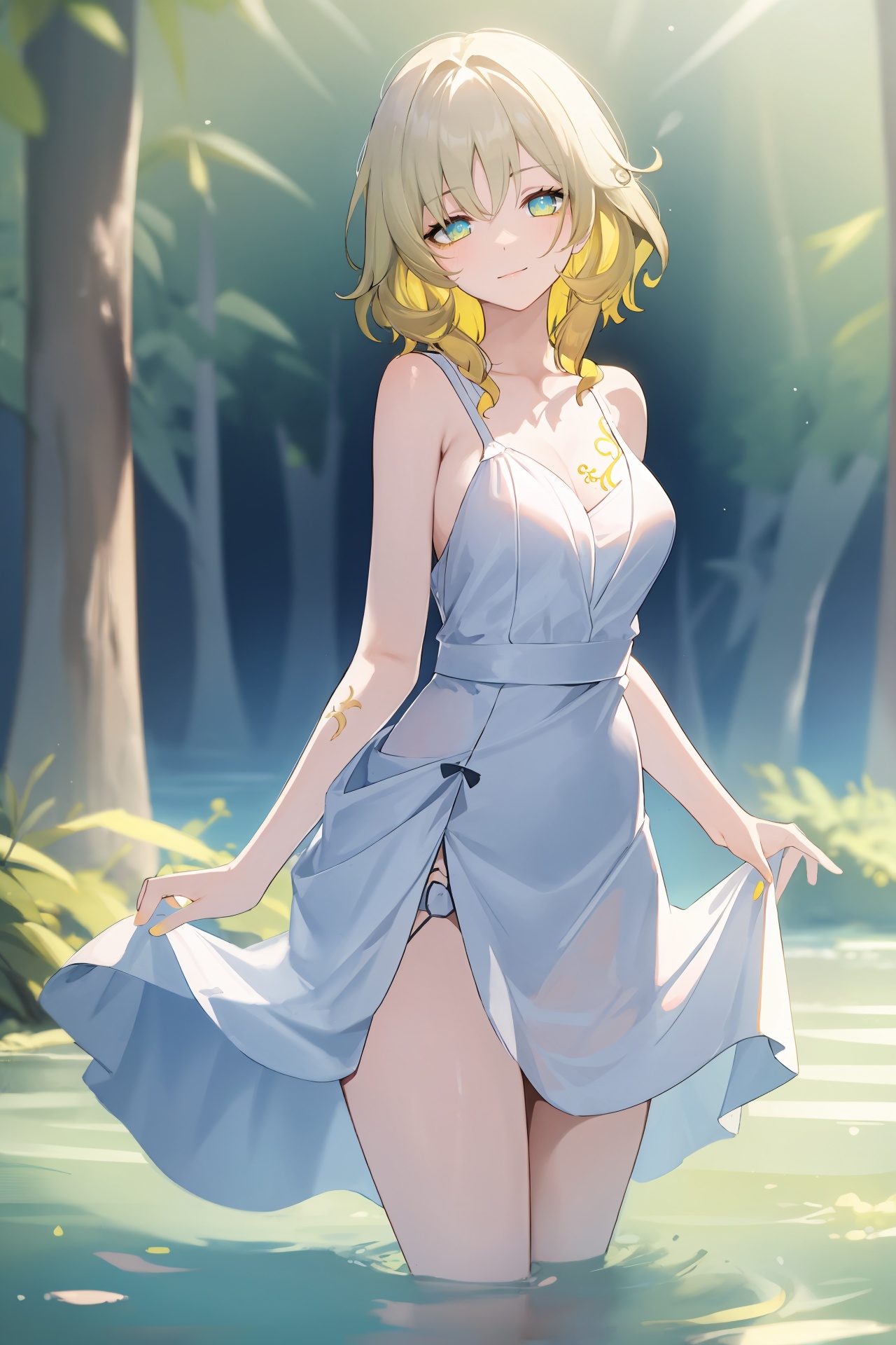 1girl,  solo,  aglaea \(honkai: star rail\) on Tensor.Art