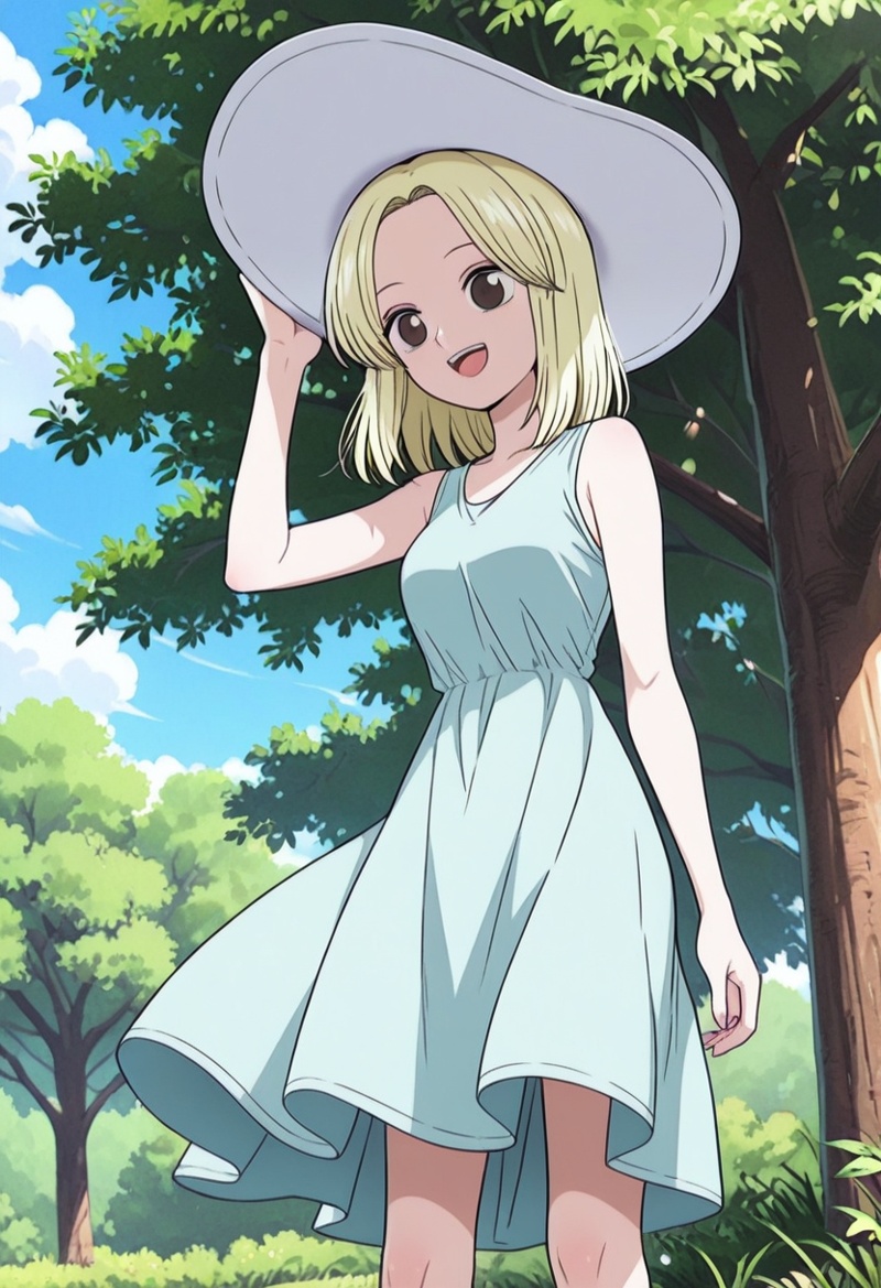 kaya,  1girl,  blonde hair on Tensor.Art