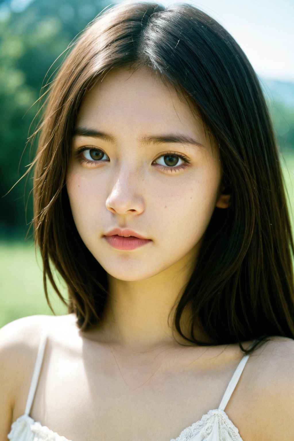 girl, film grain, realistic, photorealistic,