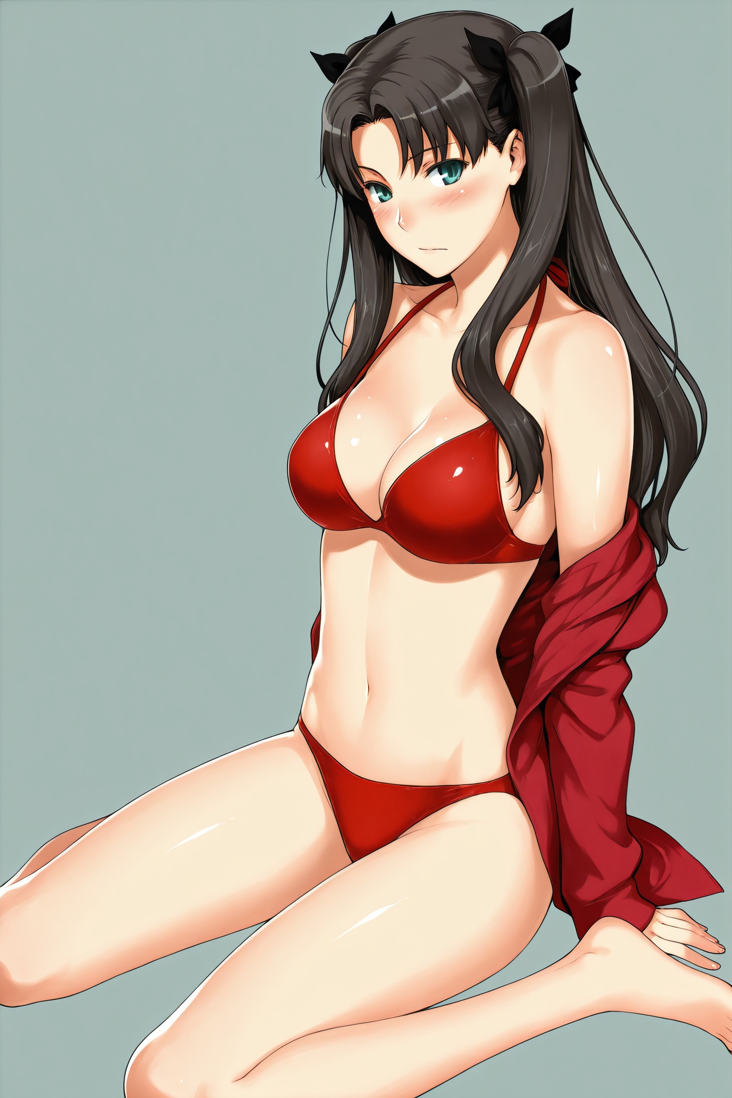 MTSP Style,  1girl,  tohsaka rin on Tensor.Art