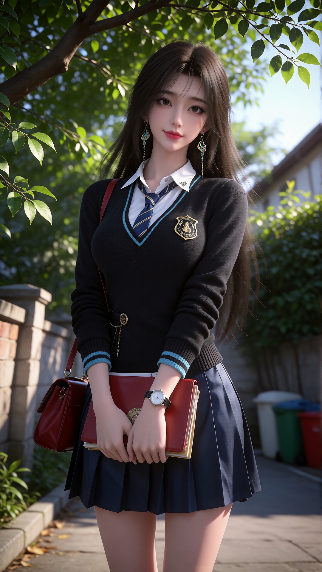 1girl,  long hair,  brown hair by 天海TianHai on Tensor.Art